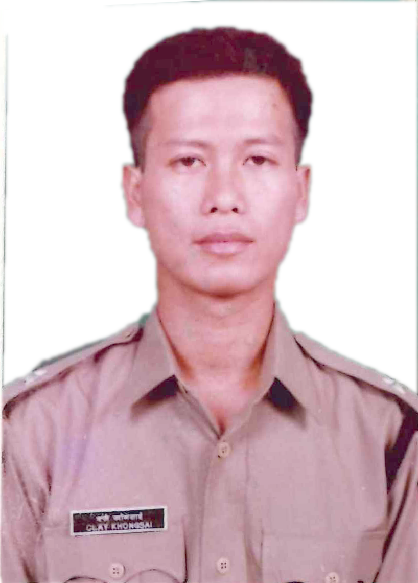 <div >Clay Khongsai</div><p>Year : 1997</p><p>RR : 50</p><p>Cadre : Manipur & Tripura</p> <div >Clay Khongsai</div><p>Year : 1997</p><p>RR : 50</p><p>Cadre : Manipur & Tripura</p>